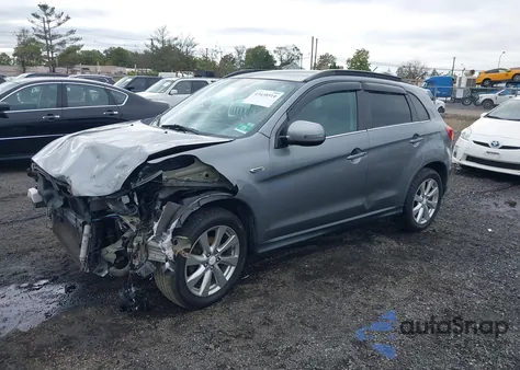 2015 Mitsubishi Outlander Sport 2.4 Gt z USA, uszkodzony, nr VIN 4A4AR4AW5FE057464